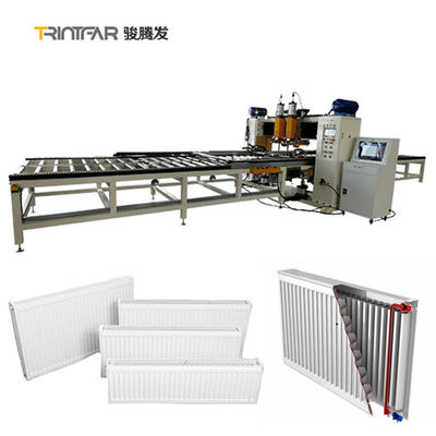 Transformer Fin Panel เครื่องเชื่อมอัตโนมัติสำหรับหม้อน้ำ