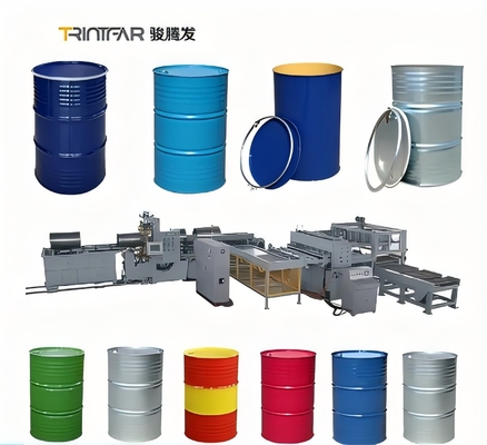 TRINTFAR 55 แกลลอน อัตโนมัติเหล็ก บาร์เรล Welder ทองเหล็ก Drum เครื่องอํานวยความสะดวก