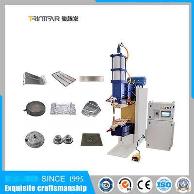 1200N ถึง 18000N Capacitor Discharge Projection เครื่องเชื่อม AC Pneumatic Spot Welder