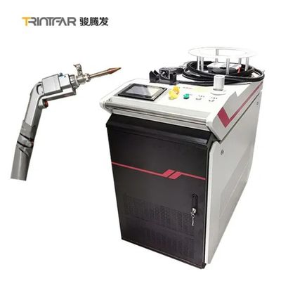 1500W อุปกรณ์เชื่อมเลเซอร์ เครื่องเชื่อมบัดกรี เครื่องเชื่อมเลเซอร์หัวโยกเยกแบบใช้มือถือ