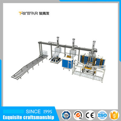 IBC Container Tank Tote Frame เครื่องเชื่อมอัตโนมัติ Automatic Welding System Industrial Electronics