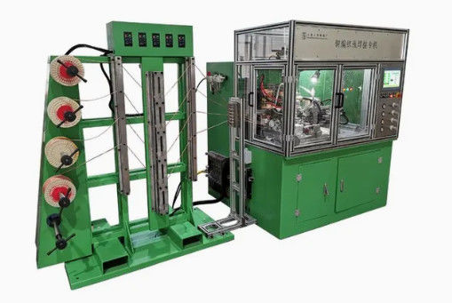 เครื่องเชื่อมลวด 120KVA เครื่องเชื่อมโลหะเส้นตัดทองแดงอัตโนมัติ