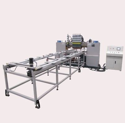 1200 KG ความจุ อัตโนมัติ เครื่องเชื่อมสาย Mesh จุด
