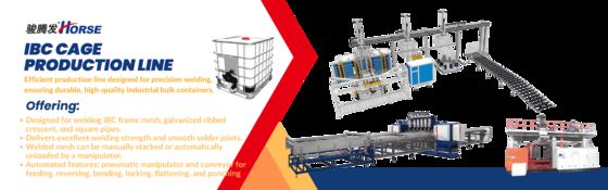 สายการผลิตอัตโนมัติสำหรับการขึ้นรูปกล่องดัด IBC
