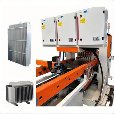 High-performance professional transformer plate-type radiator fully automatic welding production line