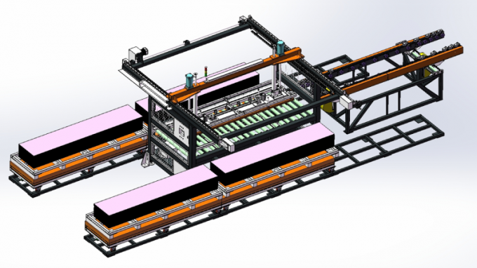 Shanghai Trintfar Transformer อัตโนมัติ Radiator สายการผลิต 3