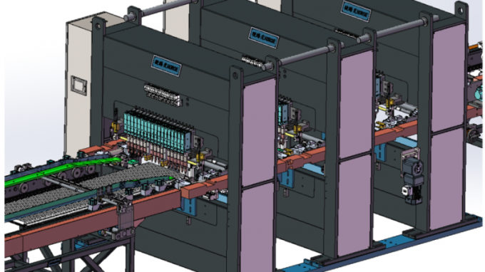 Shanghai Trintfar Transformer อัตโนมัติ Radiator สายการผลิต 9