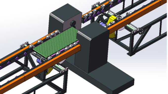 Shanghai Trintfar Transformer อัตโนมัติ Radiator สายการผลิต 13