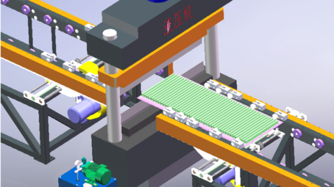 Shanghai Trintfar Transformer อัตโนมัติ Radiator สายการผลิต 14