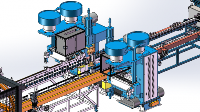 Shanghai Trintfar Transformer อัตโนมัติ Radiator สายการผลิต 16