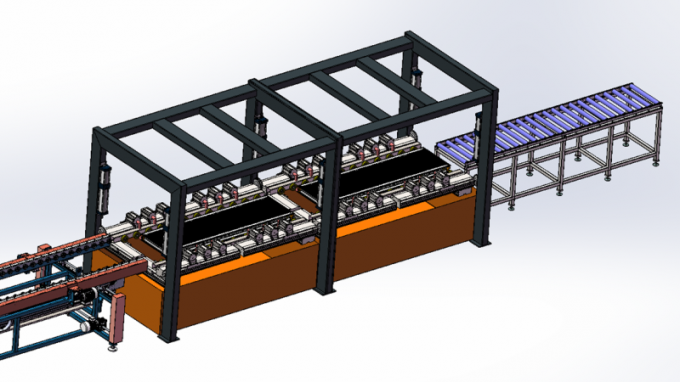 Shanghai Trintfar Transformer อัตโนมัติ Radiator สายการผลิต 18