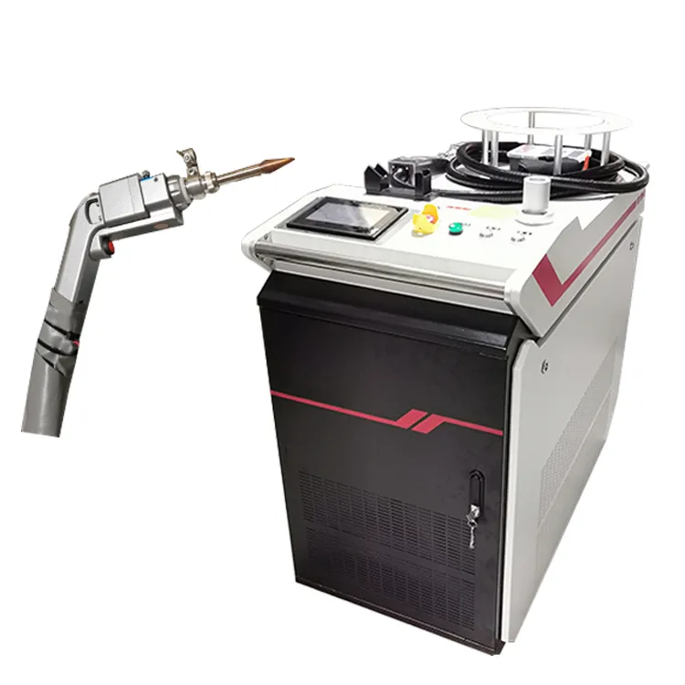 จีนผู้ผลิต เครื่องเชื่อมเลเซอร์ไฟเบอร์มือ 1500W 1