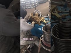 เครื่องเชื่อมความต้านทานทองแดงแรงสูงเพื่อความปลอดภัยในการเชื่อม